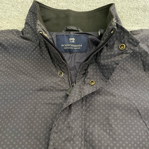 Scotch and Soda Navy Harrington Jacket (M) - Picture 3 of 8